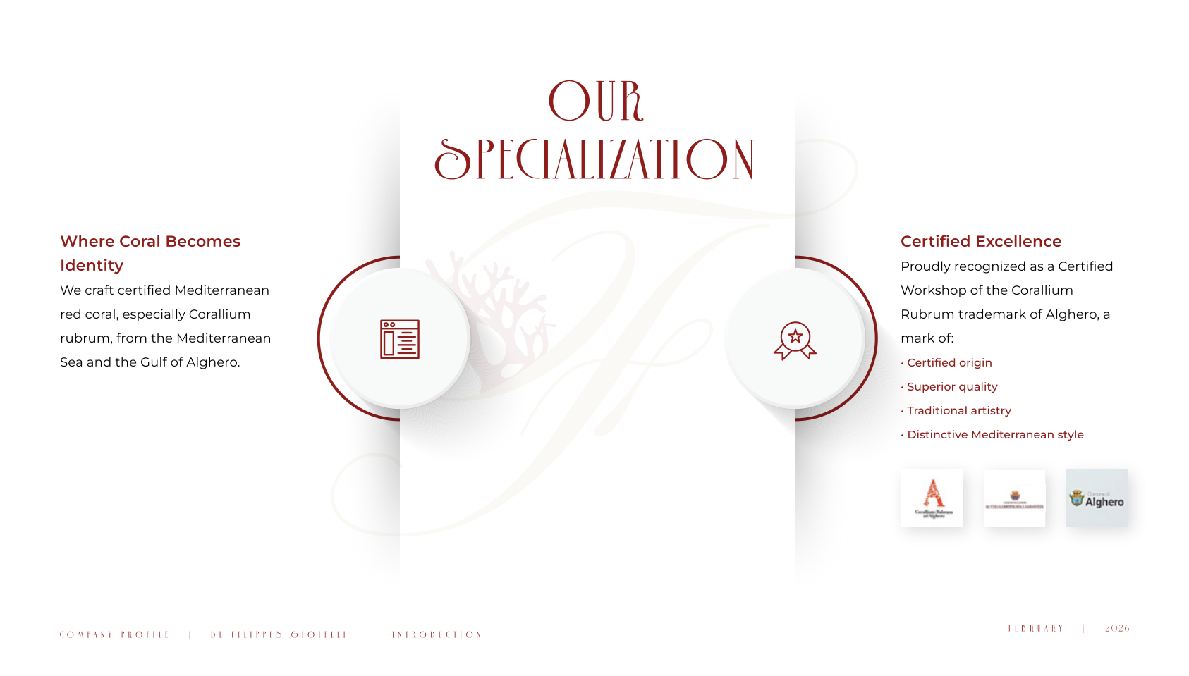 Corallium Rubrum Certification