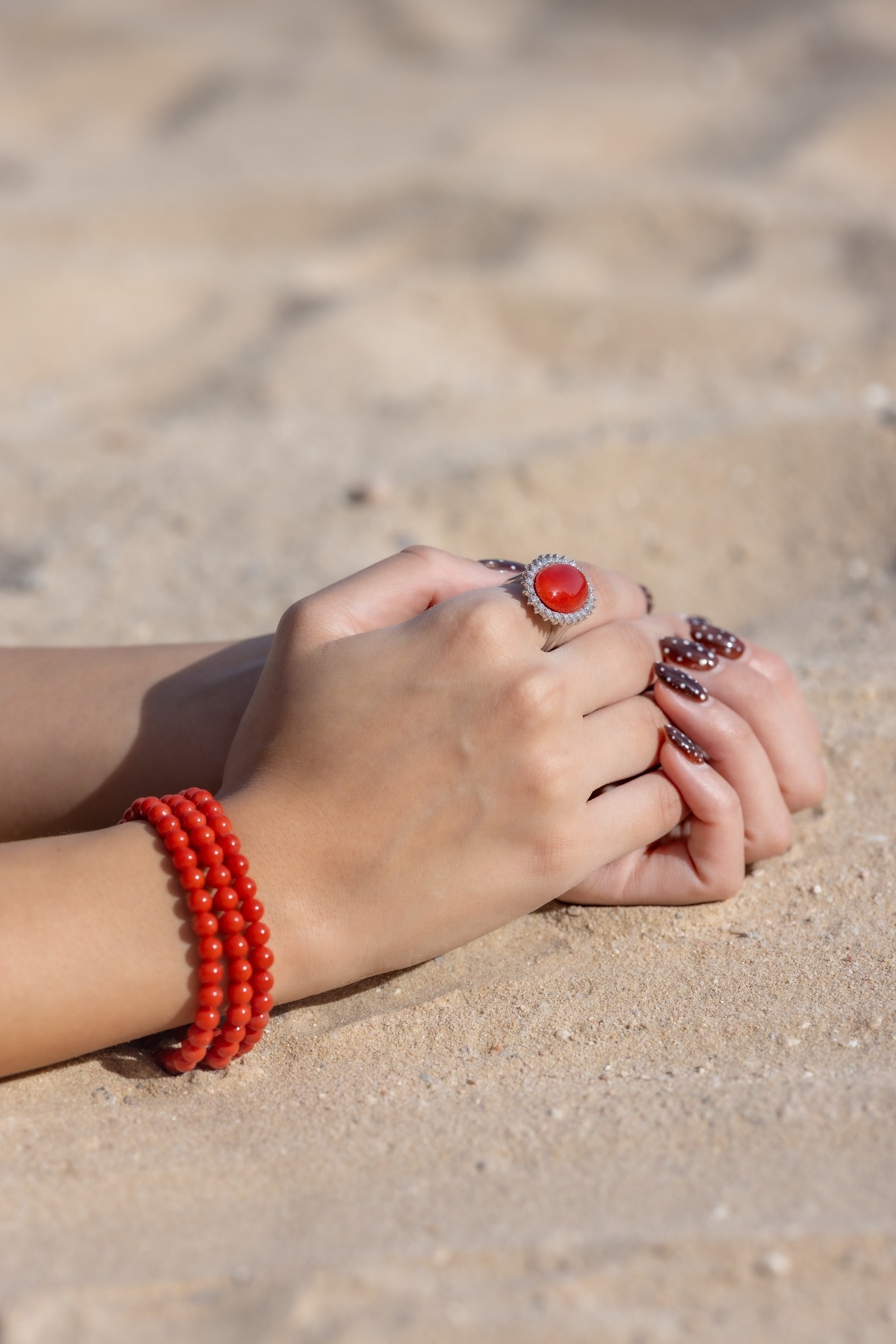 De Filippis Coral Jewelry