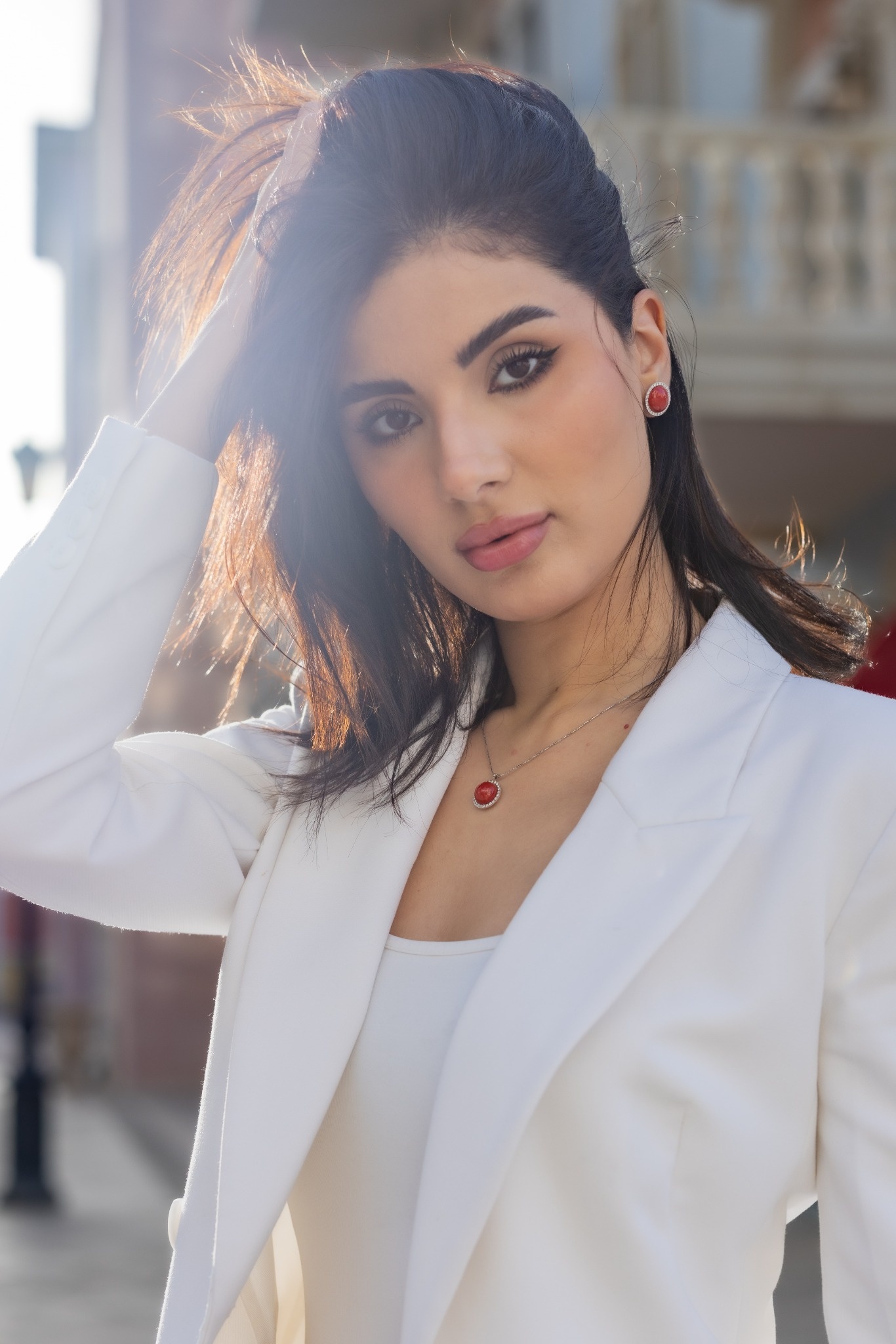 Orecchini Bottone Diamanti